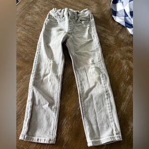 OLD NAVY Grey Distressed Skinny Jeans 4T girls